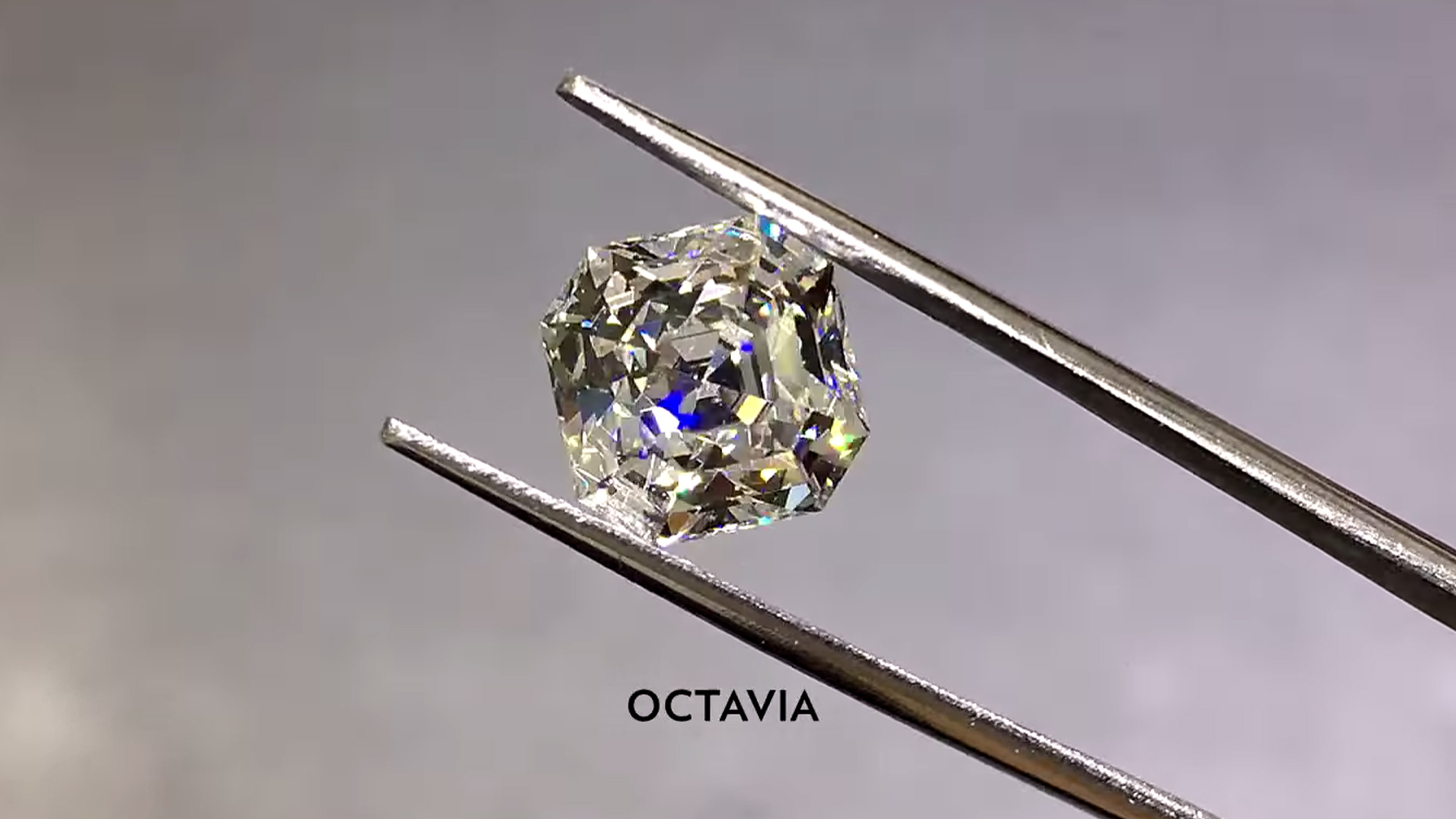 octavia asscher cut diamond